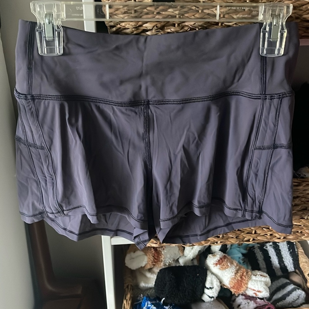 Lululemon shorts with a built in underwear size 4